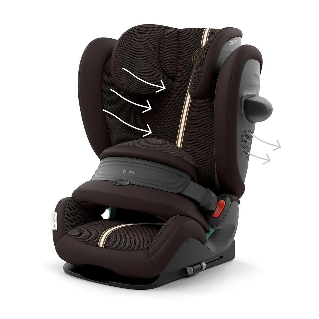 Cybex Pallas G3 I-Size PLUS Car Seat – Chocolate Brown