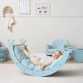 Tutti Scala Montessori Pikler Play Arch & Cushion - Ocean Stone