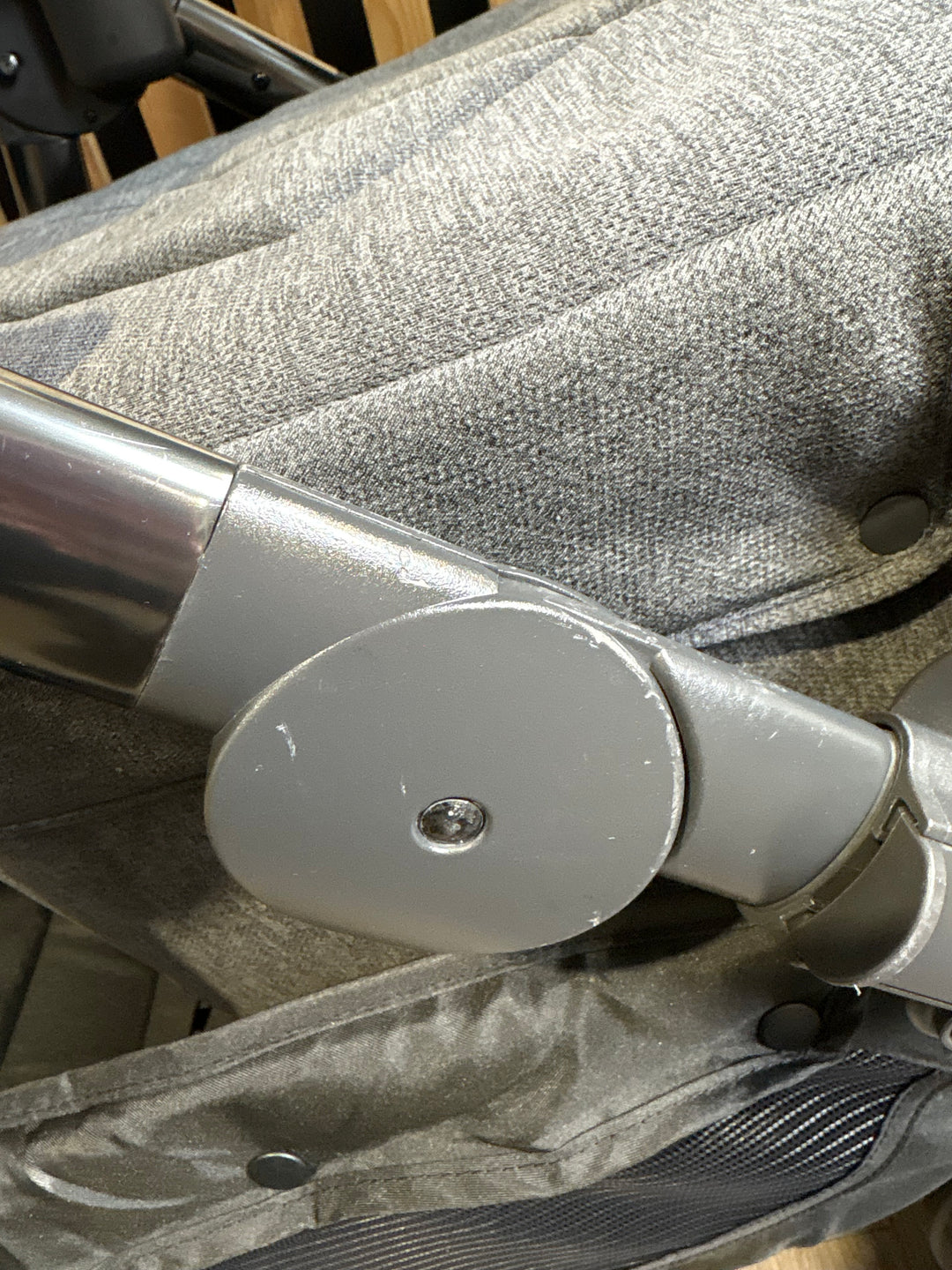 PRE LOVED iCandy Orange 3 Double Pushchair - Slate Grey Marl