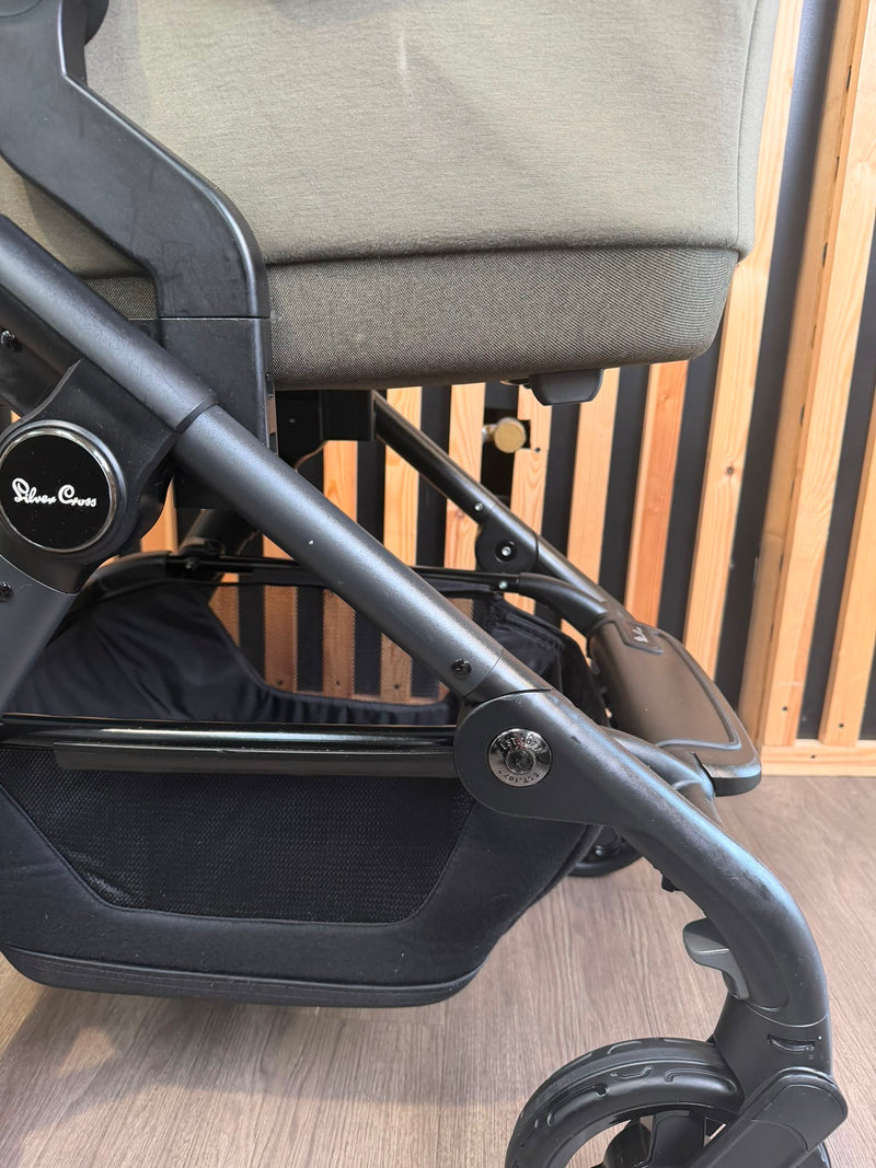 PRE LOVED Silver Cross Wave Travel System - Cedar