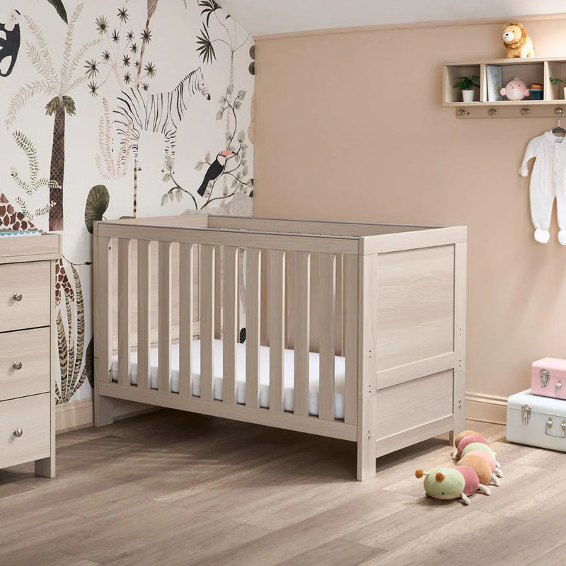 Obaby Nika 3 Piece Room Set & Underdrawer Bundle - Aspen