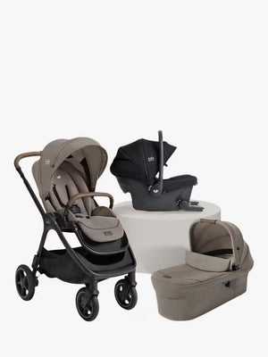 Joie Finiti Travel System Inc Sprint i-Size Car Seat Click and Go Bundle - Maple