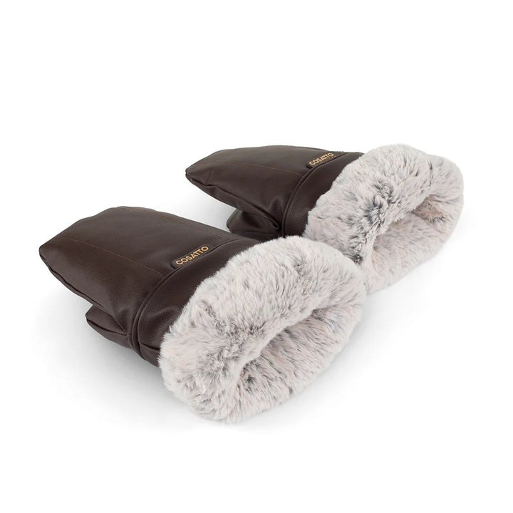 Cosatto Ultimate Heated Snuggle Mitts - Brown