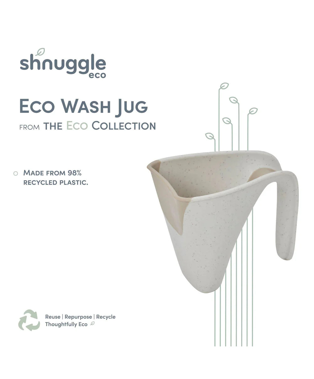 Shnuggle Eco Collection Washy Rinsing Jug – Cookies & Cream