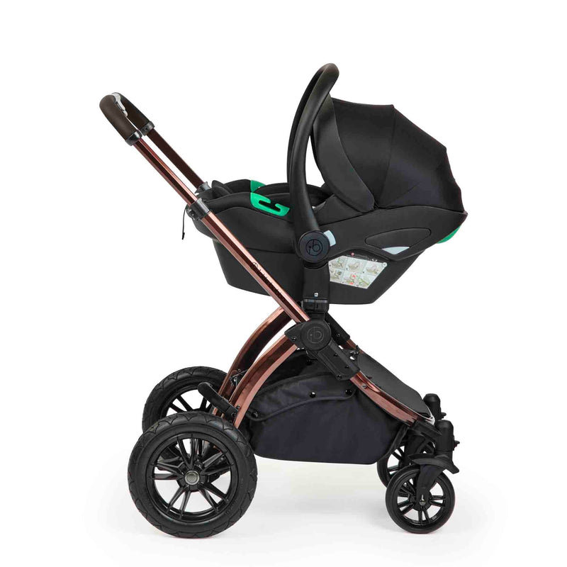 Ickle Bubba Stomp Luxe Elements Edition 17 Piece Bundle Inc Bubba Crib - Chestnut