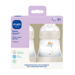 MAM Easy Start Colours Of Nature 160Ml 2 Pack Bottles - Taupe
