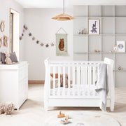 Babymore Eva 3 Piece Nursery Room Set – White