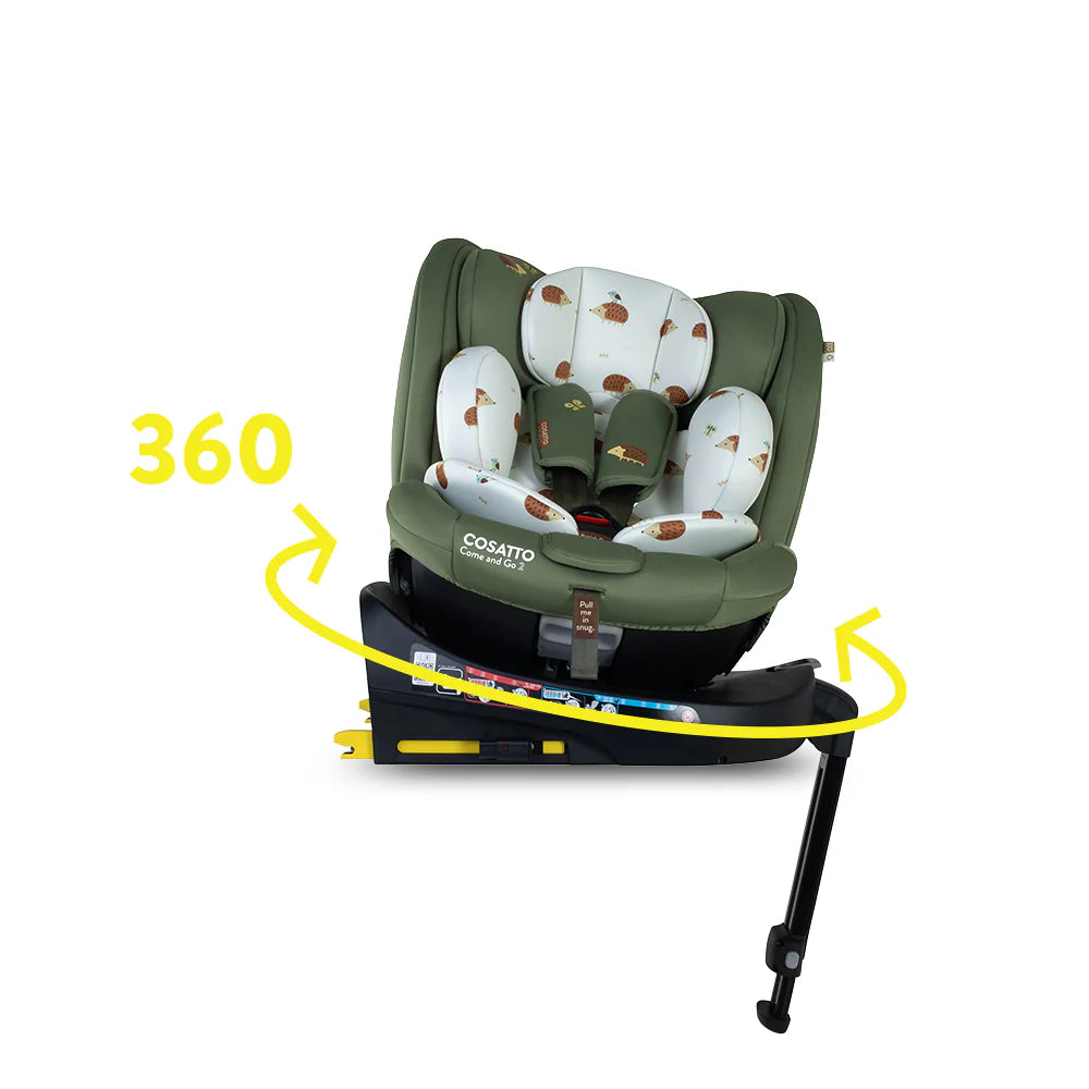 Cosatto Come and Go 2 i-Size 360 Car Seat - Hoglet