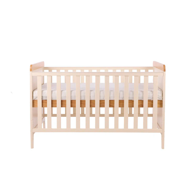 Tutti Bambini Rio 3 Piece Nursery Furniture Set – Cashmere/Honey Oak