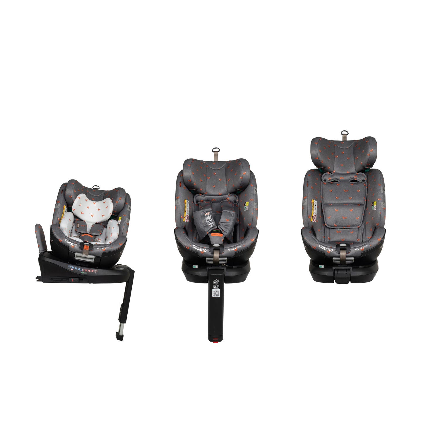 Cosatto All in All Ultra i-Size 360 Car Seat - Foxling
