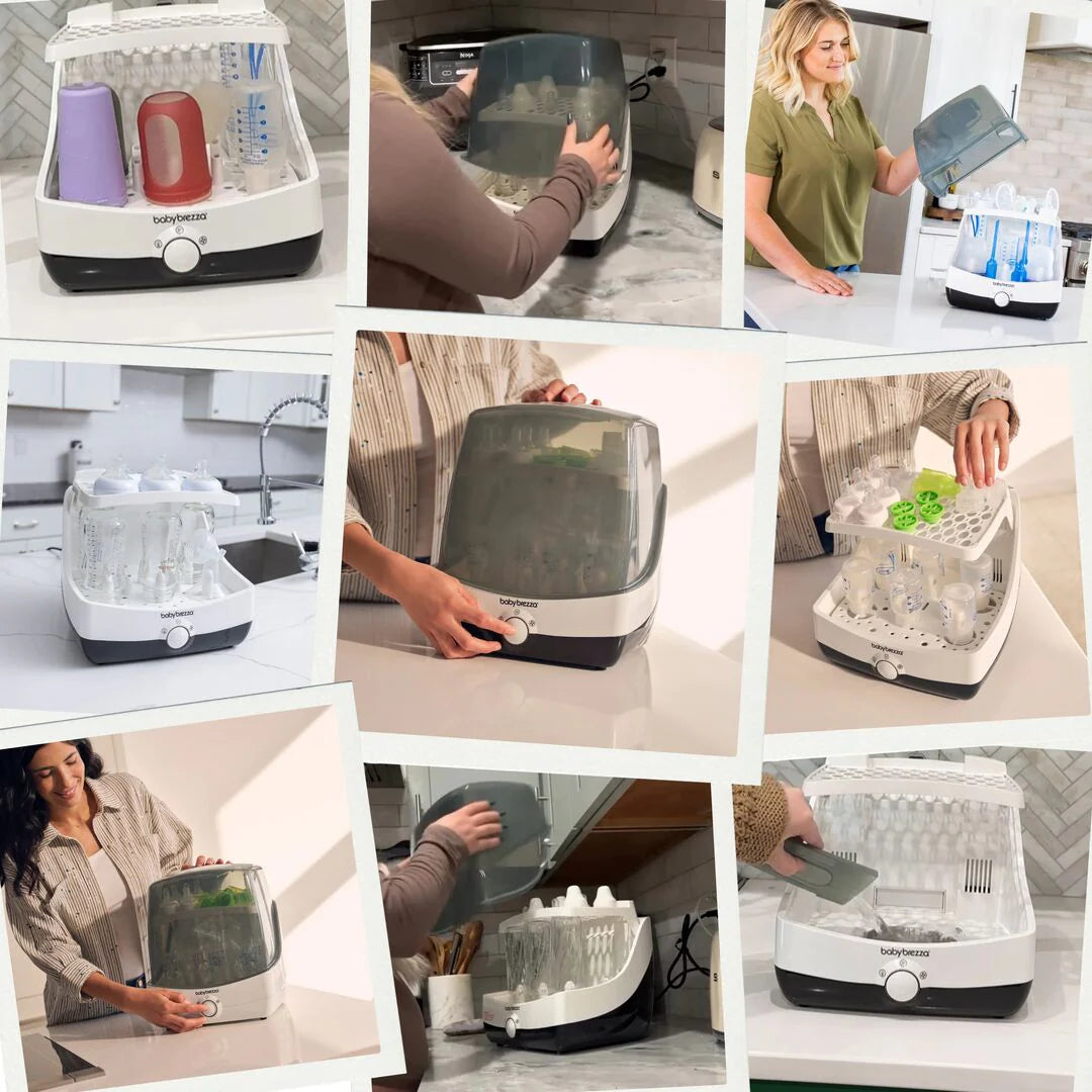 Baby Brezza SuperFast Steriliser-Dryer - White