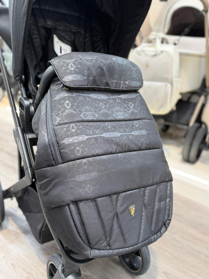 EX DISPLAY Venicci Empire Pram + Pushchair - Ultra Black