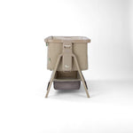 Tutti Bambini Cozee Air 2 Bedside Crib - Soft Walnut/Cocoa