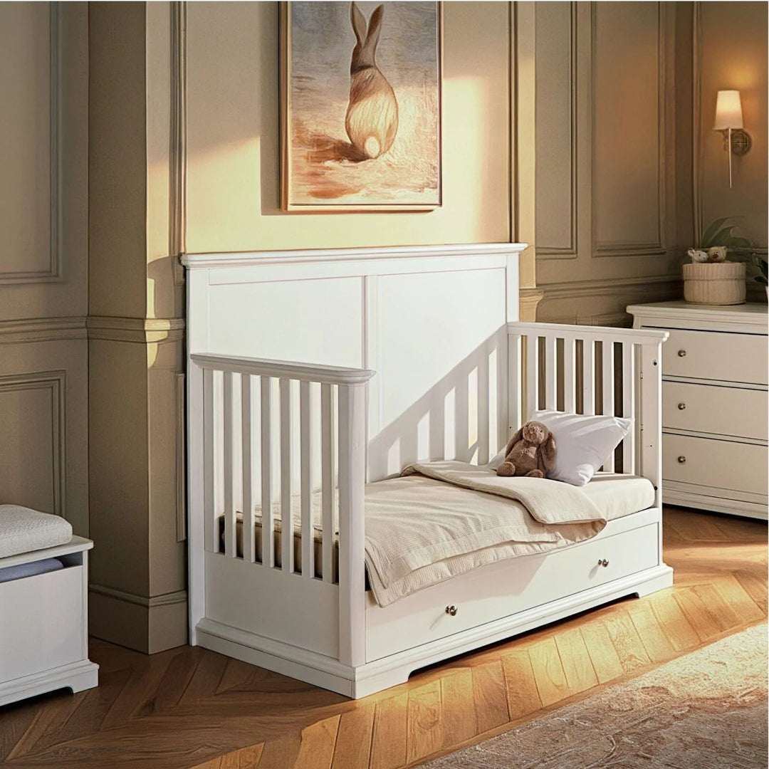 CuddleCo Beaumont Grand Cot Bed - White