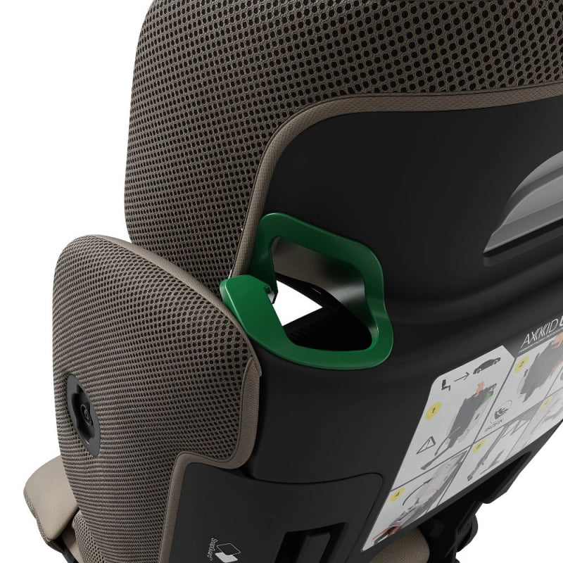Axkid UP Car Seat - Driftwood Beige + FREE FOOTREST WORTH £50!