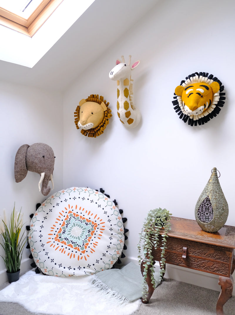 Fiona Walker Medium Lion Head
