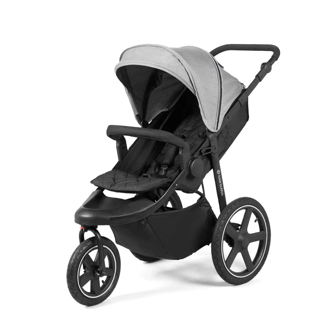 Ickle Bubba Venus Jogger Prime & Newborn Cocoon Bundle - Black/Space Grey