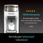 Baby Brezza Formula Pro & Steriliser Bundle - White