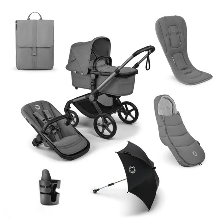 Bugaboo Fox 5 Renew Complete Bundle - Moon Grey