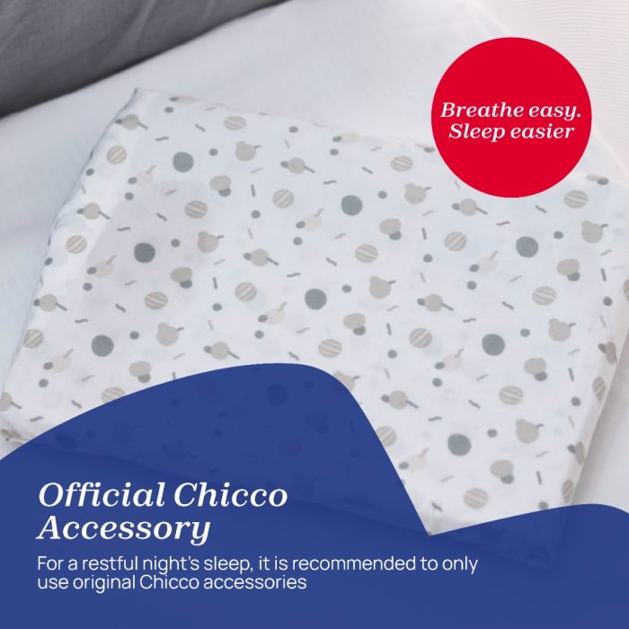 Chicco Next2Me Cotton Forever Cot Sheet 2 Pack - Confetti