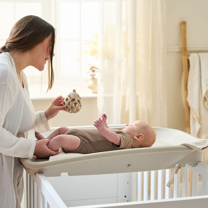 Tutti Bambini Cushi Baby Changing Mat - Mushroom