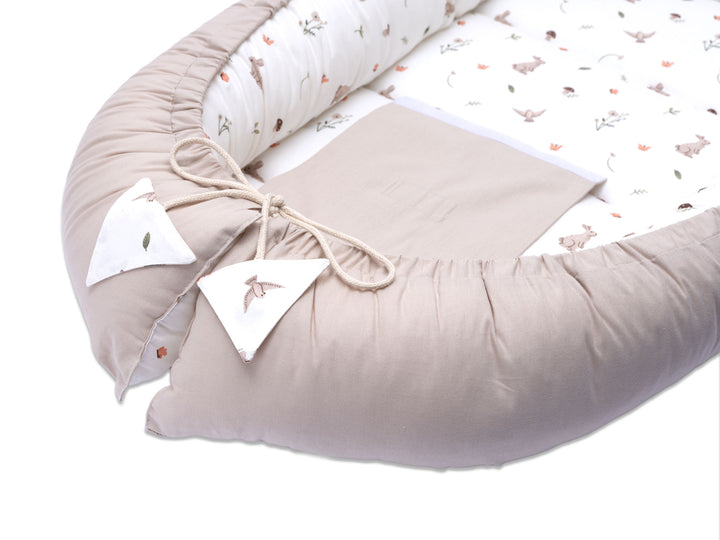 Funnababy Baby Nest - Grass Beige