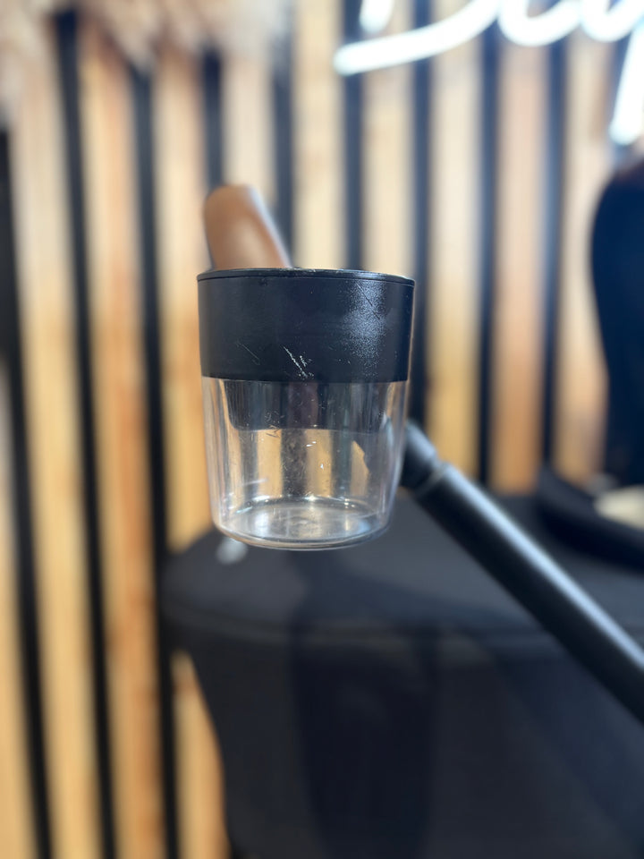 PRE LOVED Nuna Triv & LYTL Carrycot - Caviar