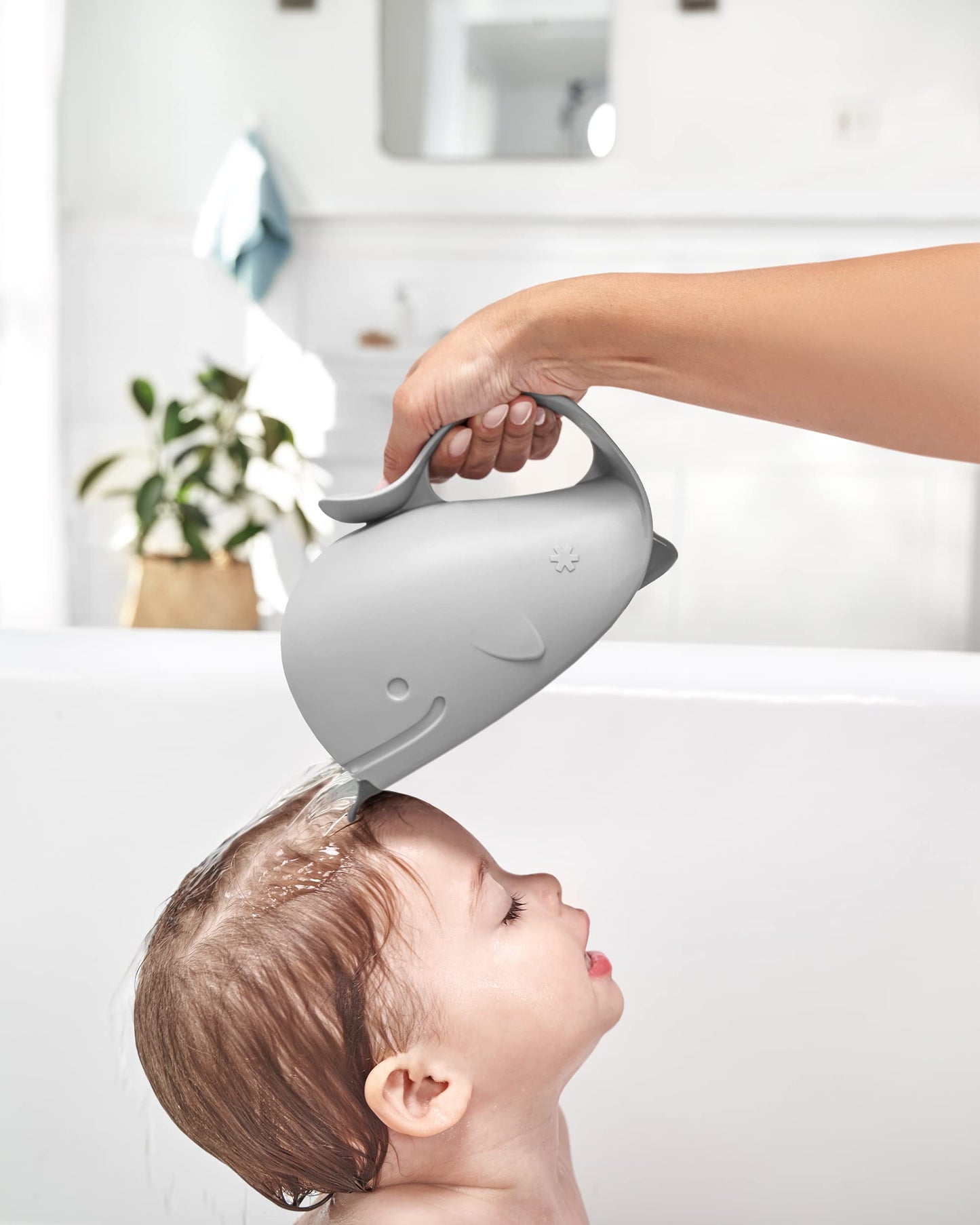 Skip Hop Moby Waterfall Rinser - Grey