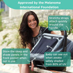 SnoozeShade Deluxe Car Seat Sun Shade