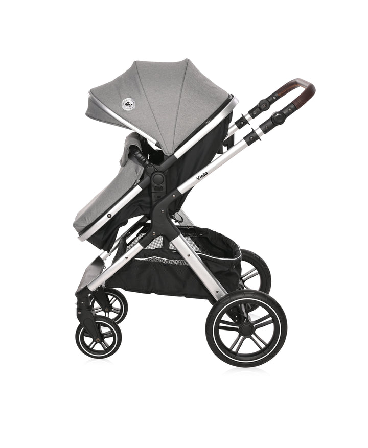 Lorelli Viola 3in1 Travel System Inc Spirit Car Seat - Grey