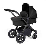 Ickle Bubba Stomp Luxe 12 Piece Travel System Inc I-Size Nimbus Spin Car Seat + Isofix Base