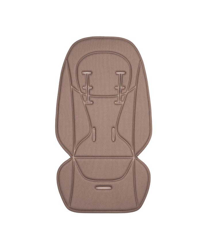 Venicci Upline3 Travel System Inc Tiago Car Seat & 360 Base 16 Piece Ultimate Bundle - Sand