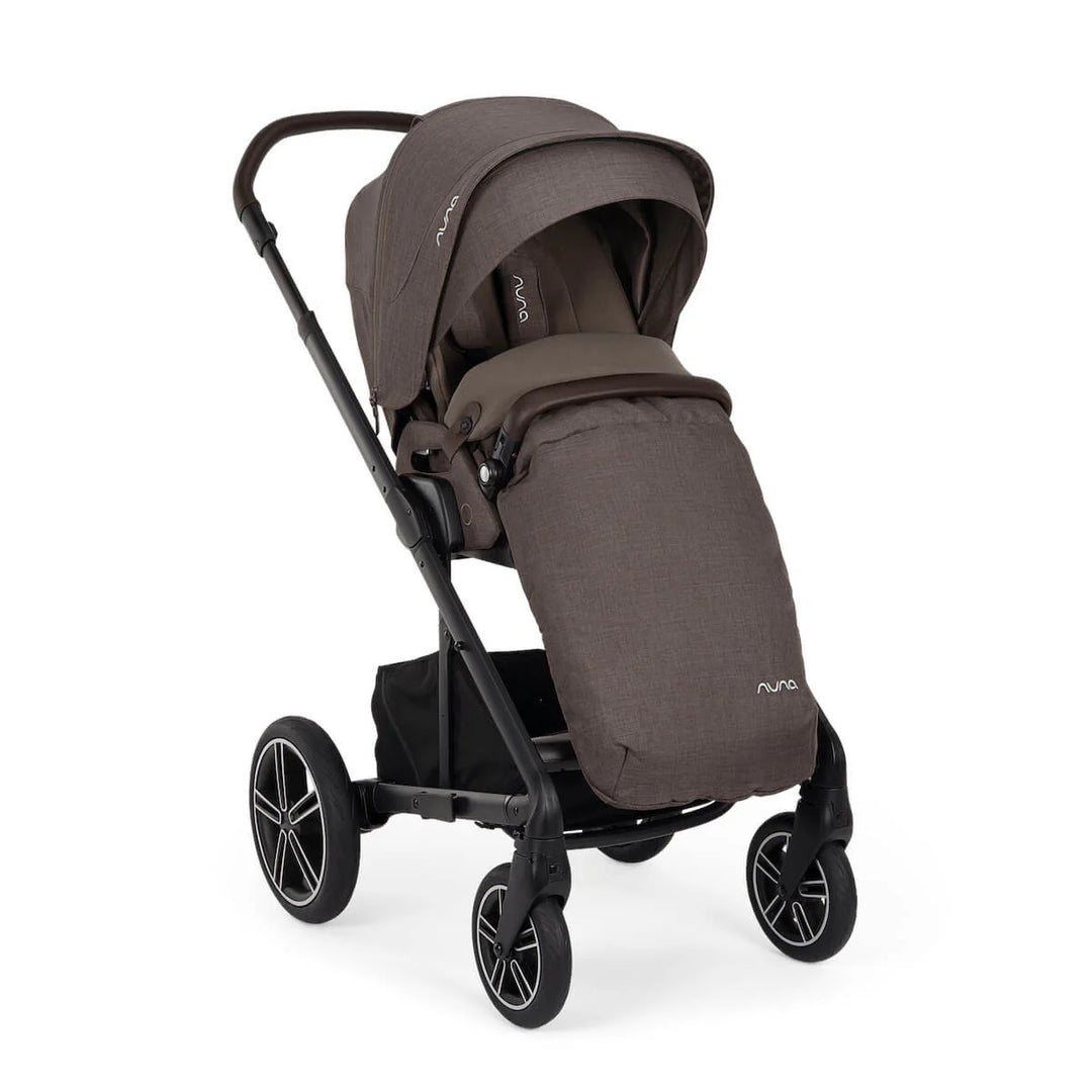 Nuna MIXX next, Arra Flex + Base Curv Travel System Bundle - Chestnut