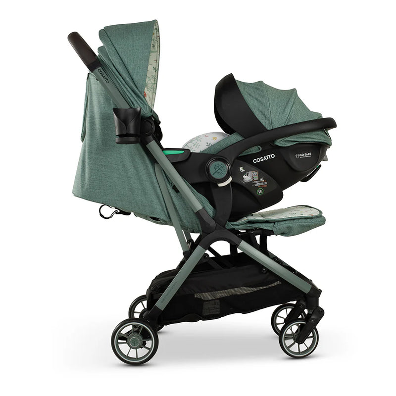 Cosatto Woosh City Recline Car Seat Bundle - Meadow