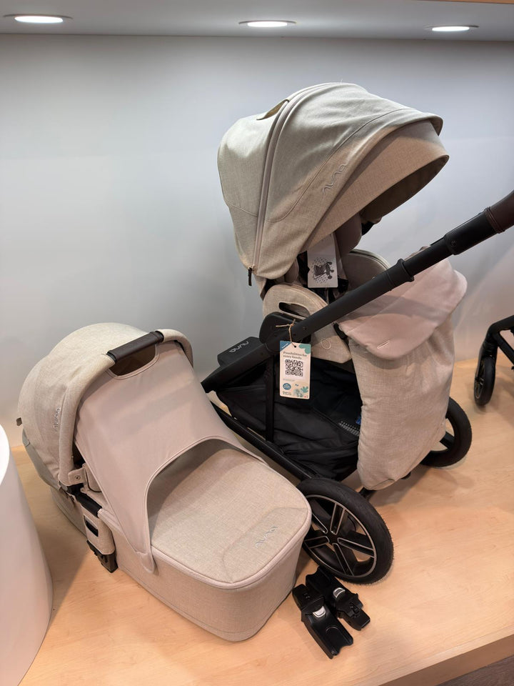 EX DISPLAY Nuna MIXX Next Stroller & Carrycot - Biscotti