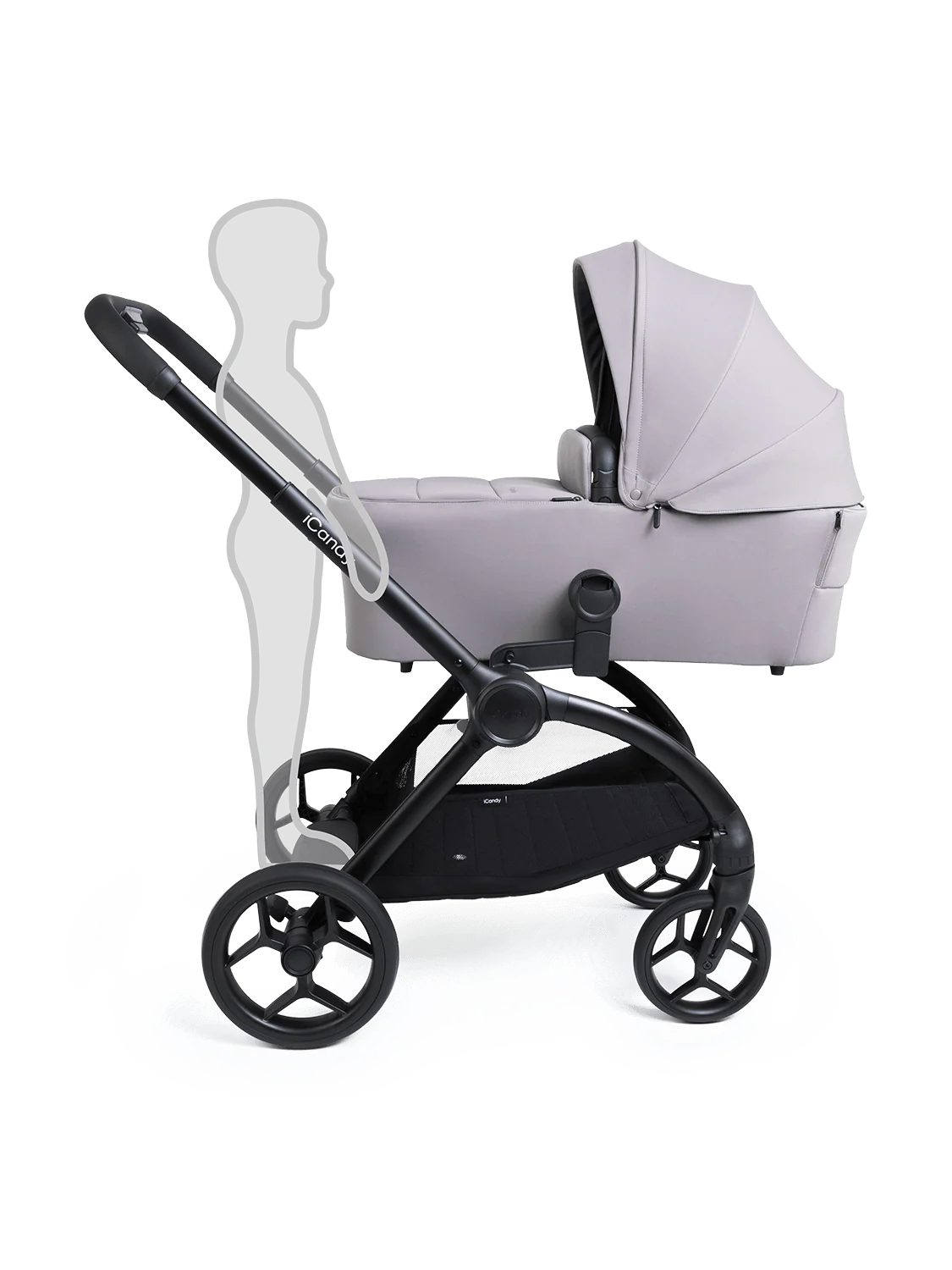 iCandy Core2 Pushchair & Carrycot - Storm Grey