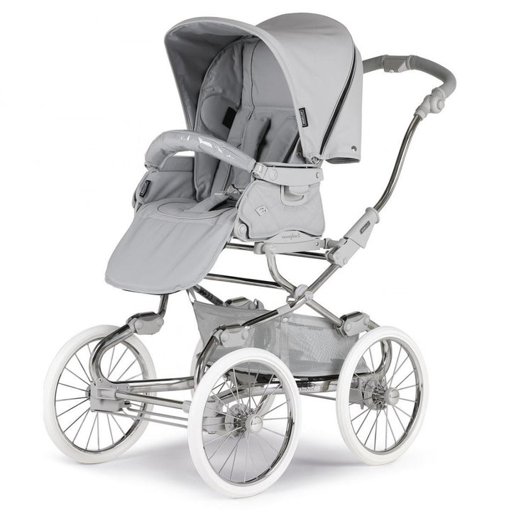 Bebecar Stylo Class+ Special 3 in 1 Pram + Raincover - Calm Grey