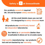 SnoozeShade - Car Seat Sun Shade