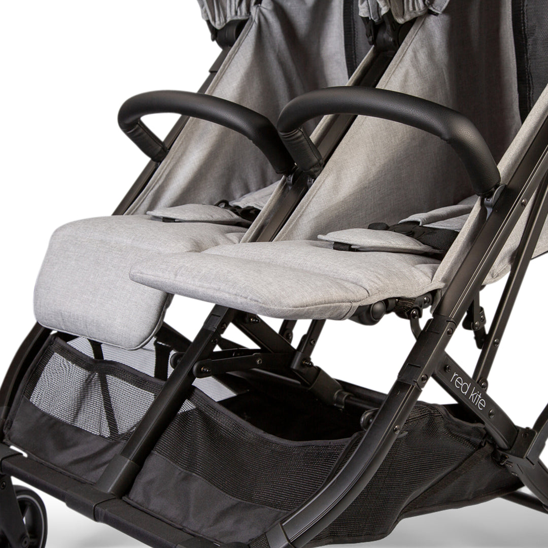 Red Kite Push Me Dubl Twin Stroller - Grey (NEW 2024)