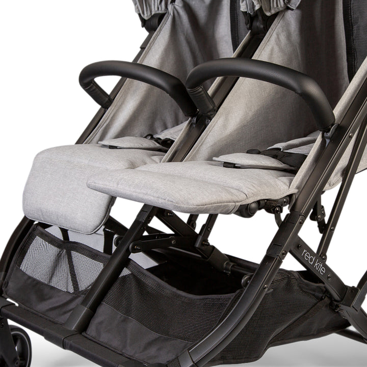 Red Kite Push Me Dubl Twin Stroller - Grey (NEW 2024)