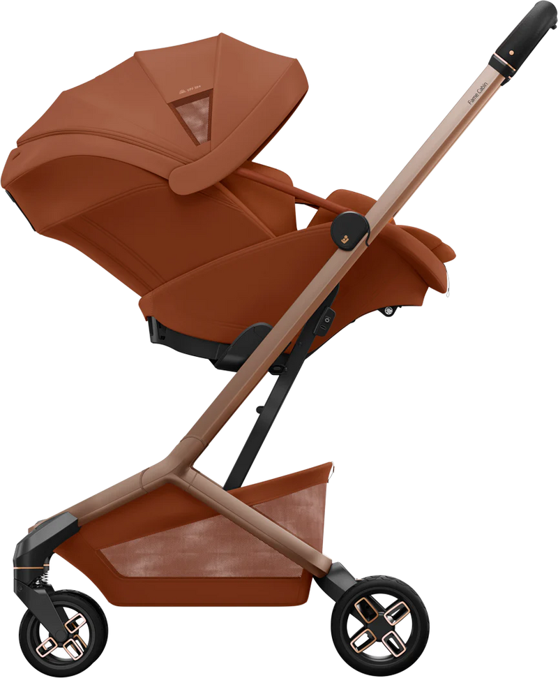 Maxi-Cosi Fame Cabin Stroller + Carrycot - Copper Terra