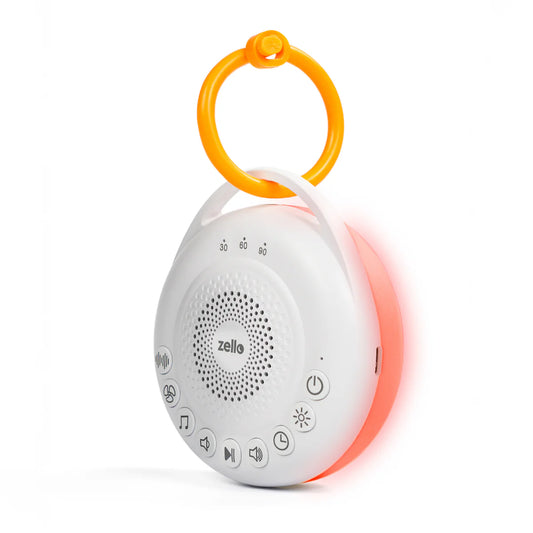 Zello Portable Pro White Noise Machine & Night Light