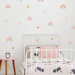 Stickerscape Rainbows & Stars Wall Sticker Pack