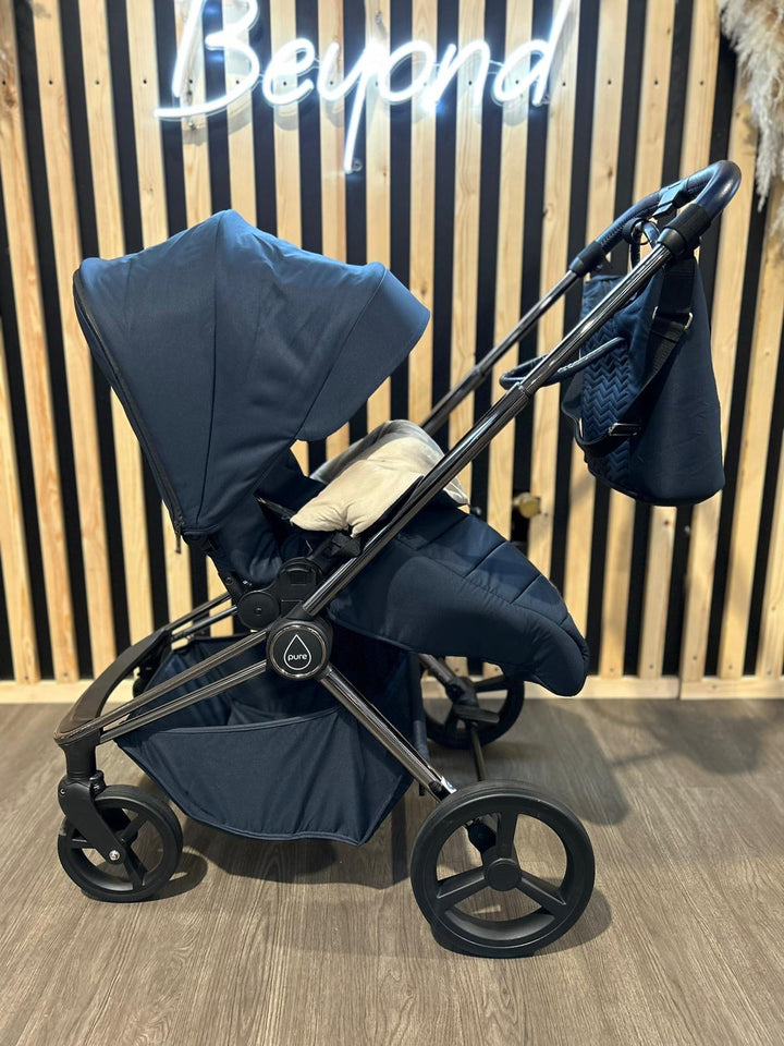 PRE LOVED Mee-go Pure 2 in 1 Pram & Pushchair - True Blue