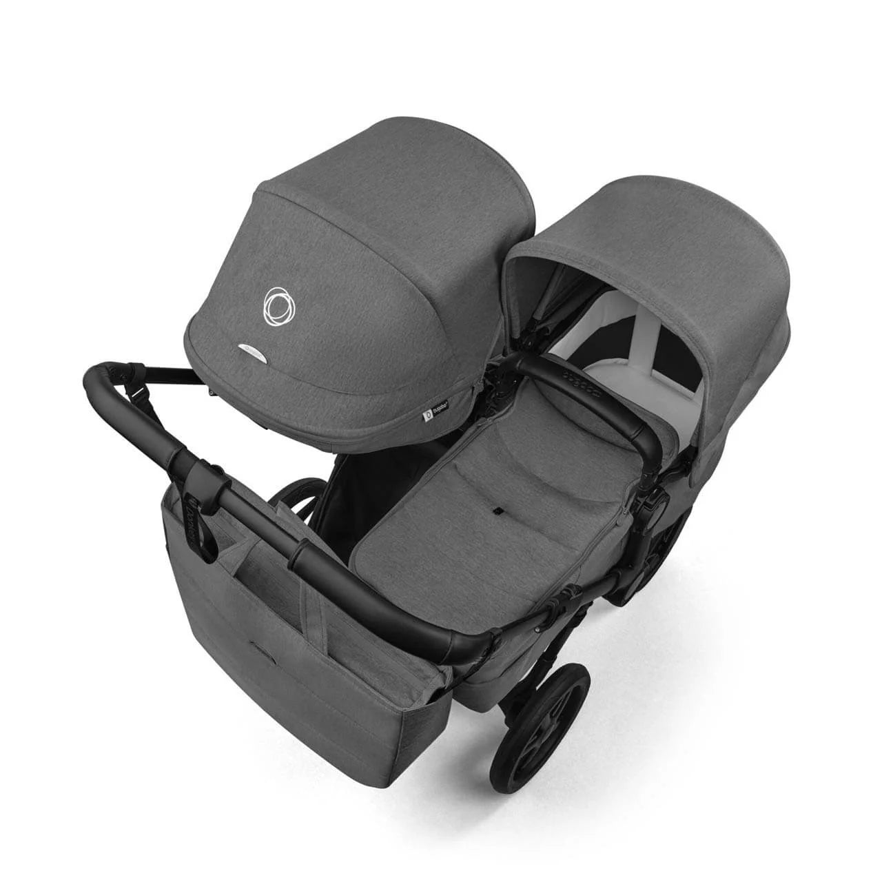 Bugaboo Donkey 6 Twin Stroller - Moon Grey