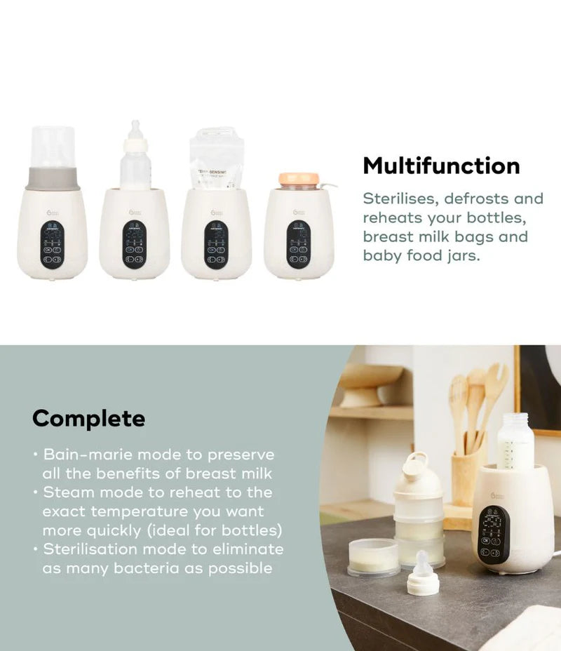 Babymoov NutriSmart+ 4in1 Bottle Warmer & Steriliser - Mineral Beige