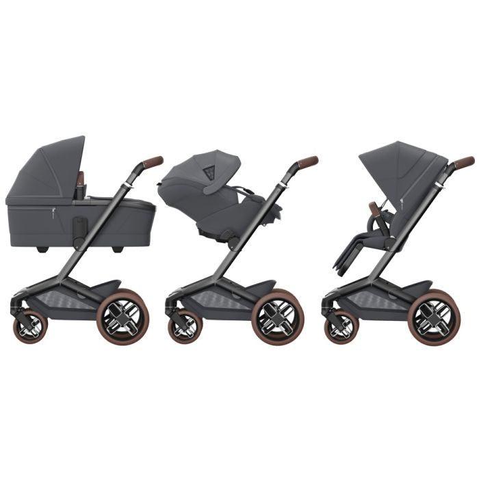 Maxi-Cosi Fame Pushchair & Carrycot - Moon Graphite (2026 Model)