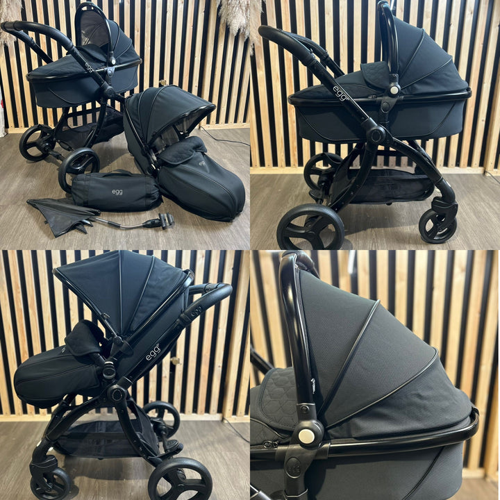 PRE LOVED Egg2 Special Edition Travel System - Just Black