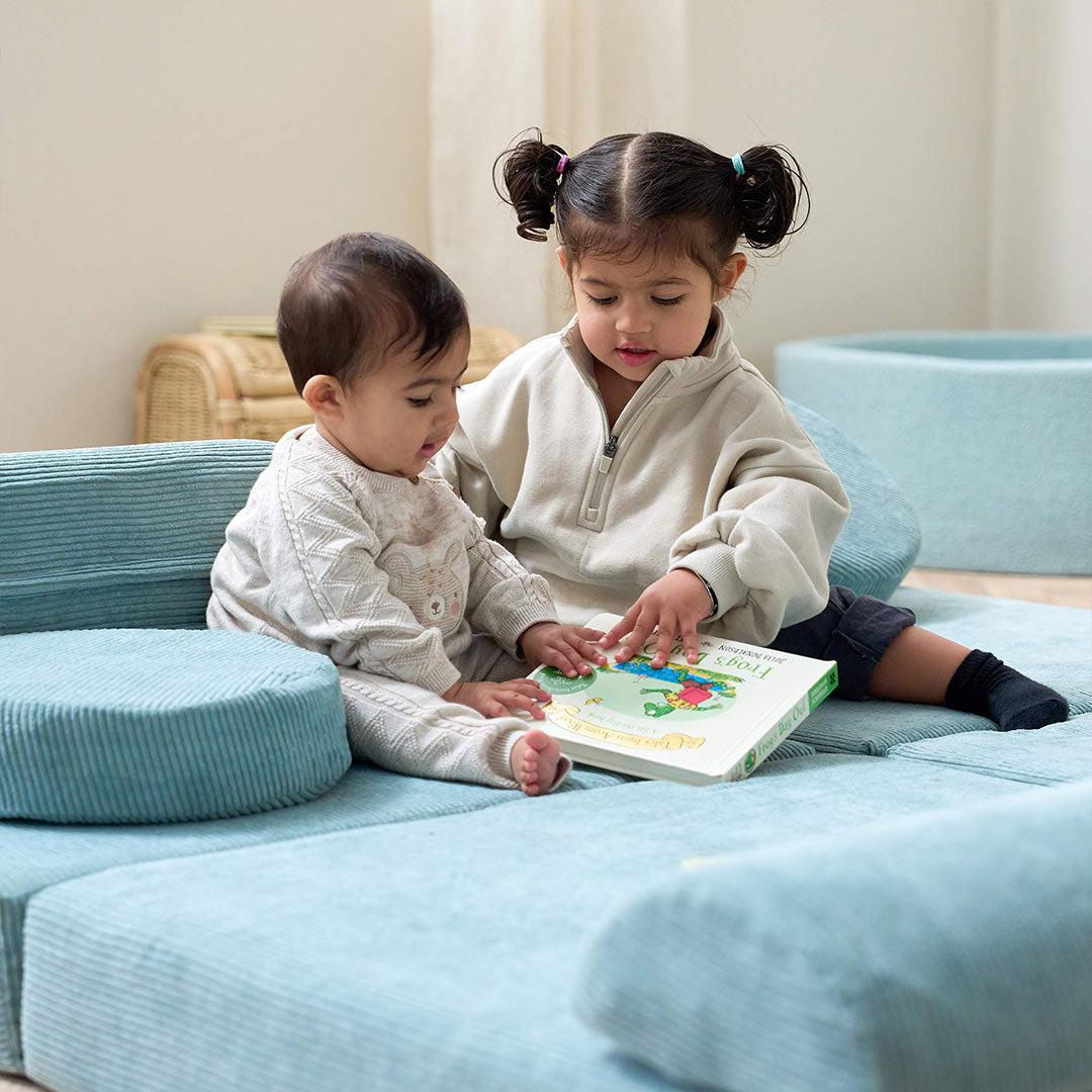 Tutti Bambini Playrama Montessori Kids Play Sofa - Ocean Stone