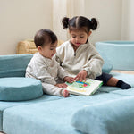 Tutti Bambini Playrama Montessori Kids Play Sofa - Ocean Stone